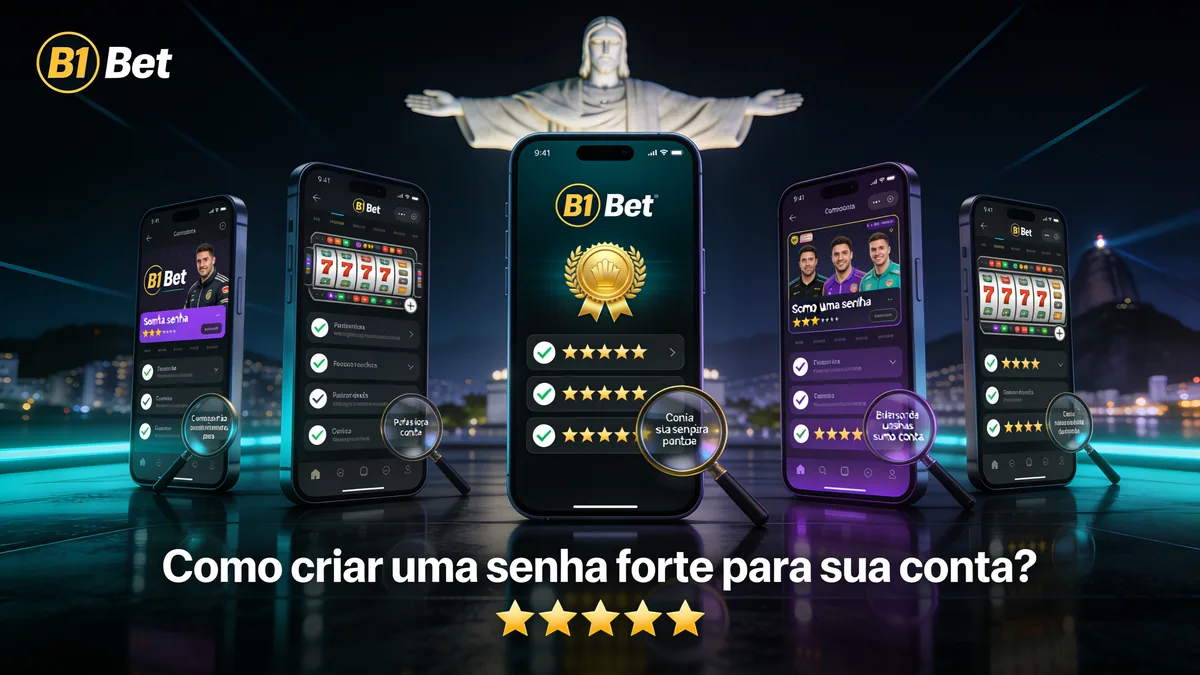 Como criar uma senha forte para sua conta? para jogadores no Brasil